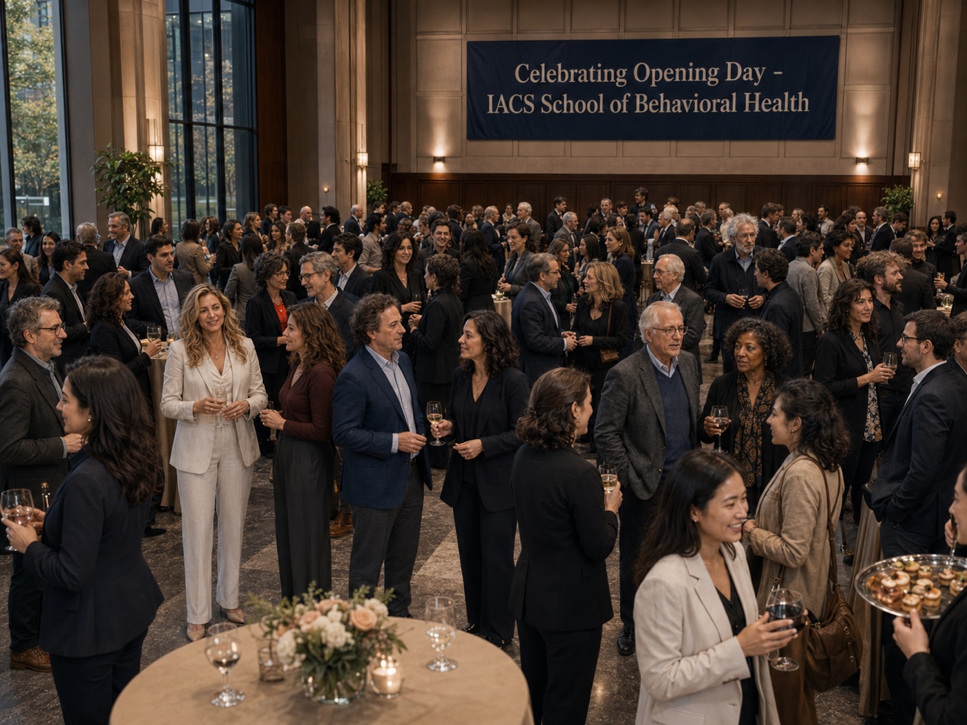 Celebrating opening day for the IACS School of Behavioral Health